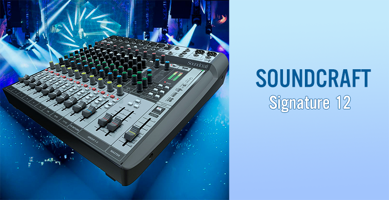 Mixer 12 line SoundCraft Signature 12: 12.500.000 đồng