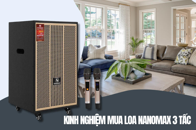 Kinh nghiệm chọn mua loa Nanomax 3 tấc Kinh nghiệm chọn mua loa Nanomax 3 tấc
