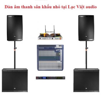 Dàn âm thanh sân khấu nhỏ tại Lạc Việt audio