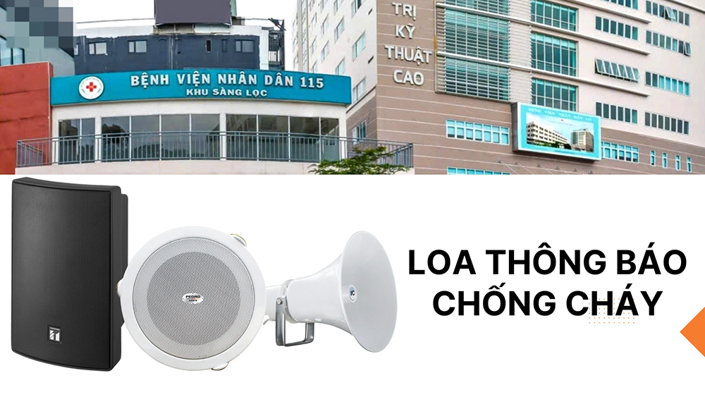 Loa thông báo chống cháy Loa thông báo chống cháy