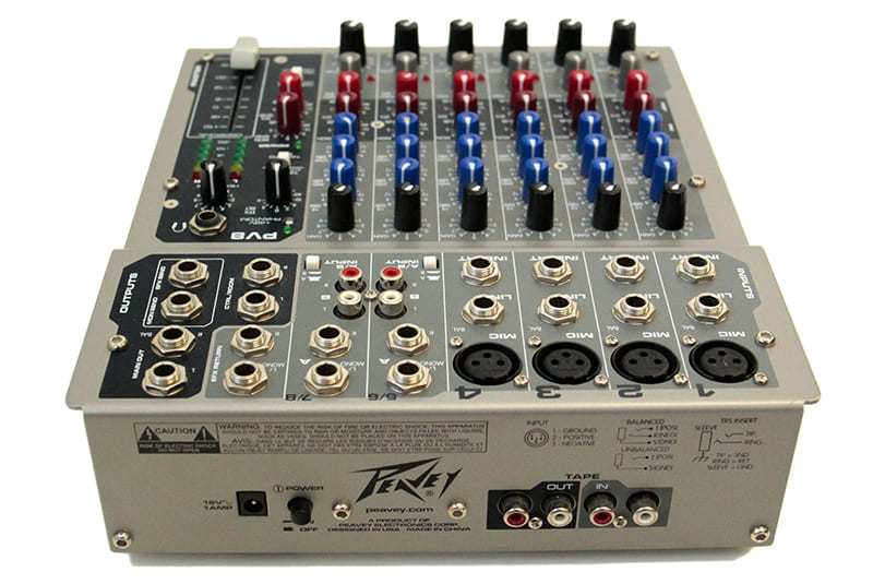 Mixer 8 line channel Peavey PV8