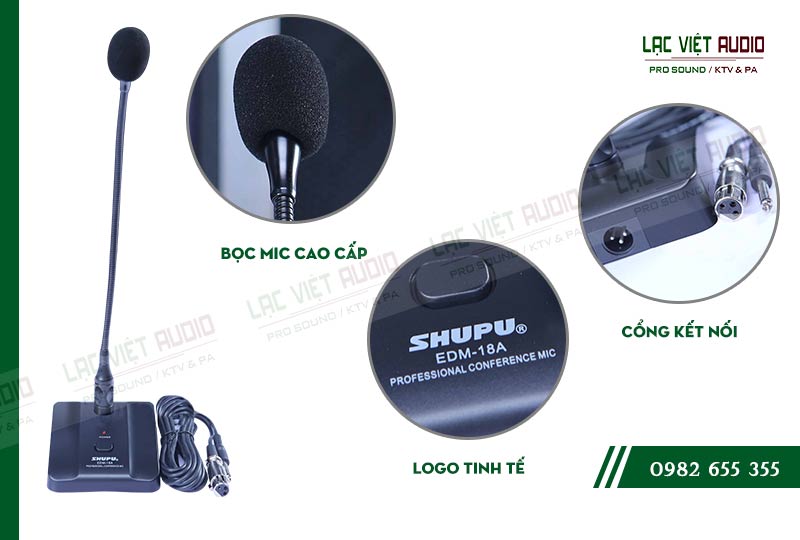 Micro Shupu EDM 18A có thiết kế cực hút mắt