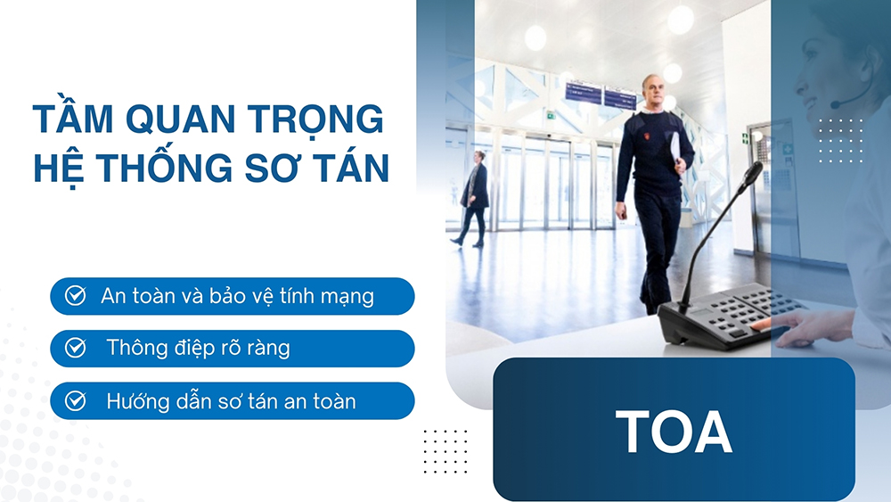 Tầm quan trọng của hệ thống âm thanh sơ tán bằng giọng nói