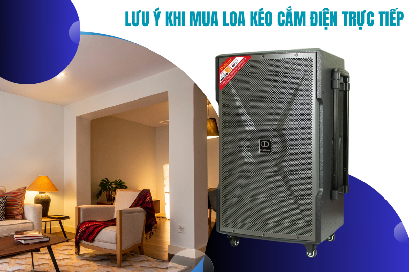 Loa kéo cắm điện trực tiếp Loa kéo cắm điện trực tiếp
